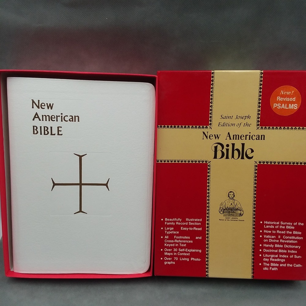 Saint Joseph Edition New American Bible Revised Psalms Large Type‎ Illustrated - Picture 10 of 14
